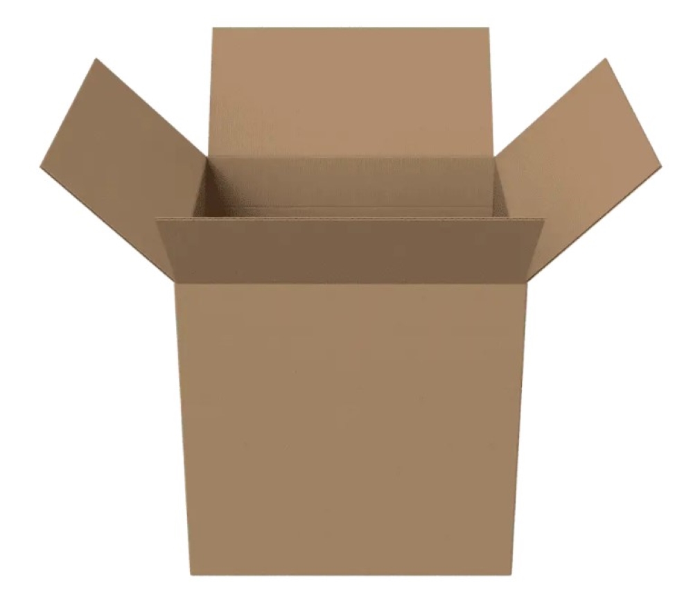 Large cube 625mm shipping box made of sturdy cardboard. The box can hold significant items for shipping or storage purposes. The dimensions of the cube-shaped box are 625mm in length, width and height. It is ideal for safely transporting bulky or fragile items providing reliable protection during transit.